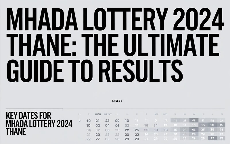 MHADA Lottery 2024 Thane